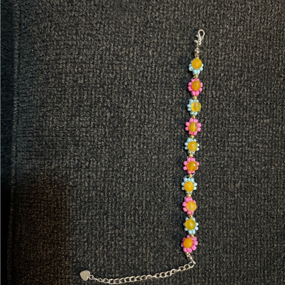 Colorful Floral Bracelet